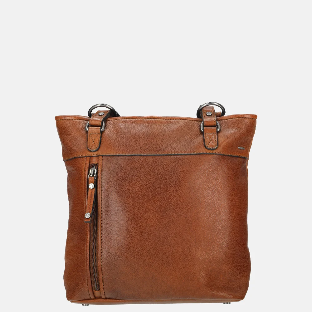 Berba rugzak bruin en oranje